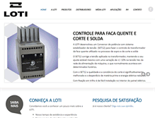 Tablet Screenshot of loti.com.br